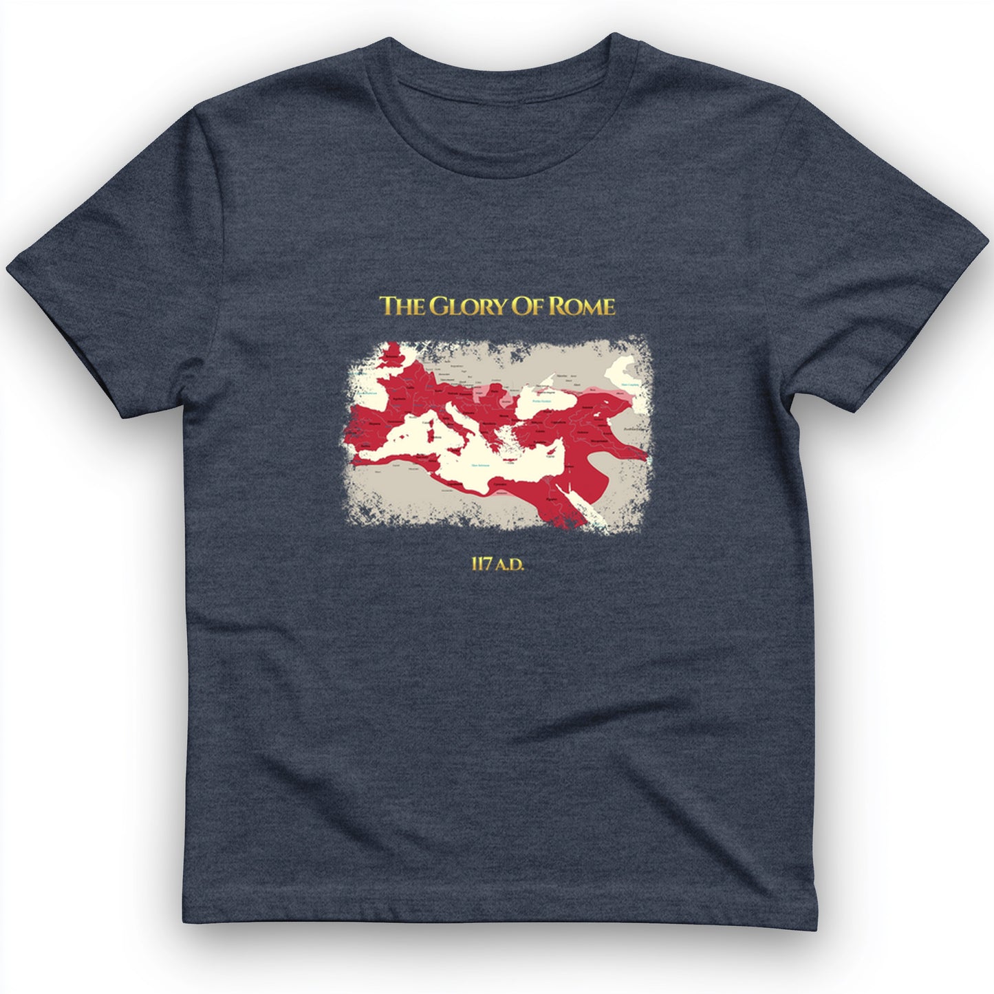 Roman Empire Map T- Shirt