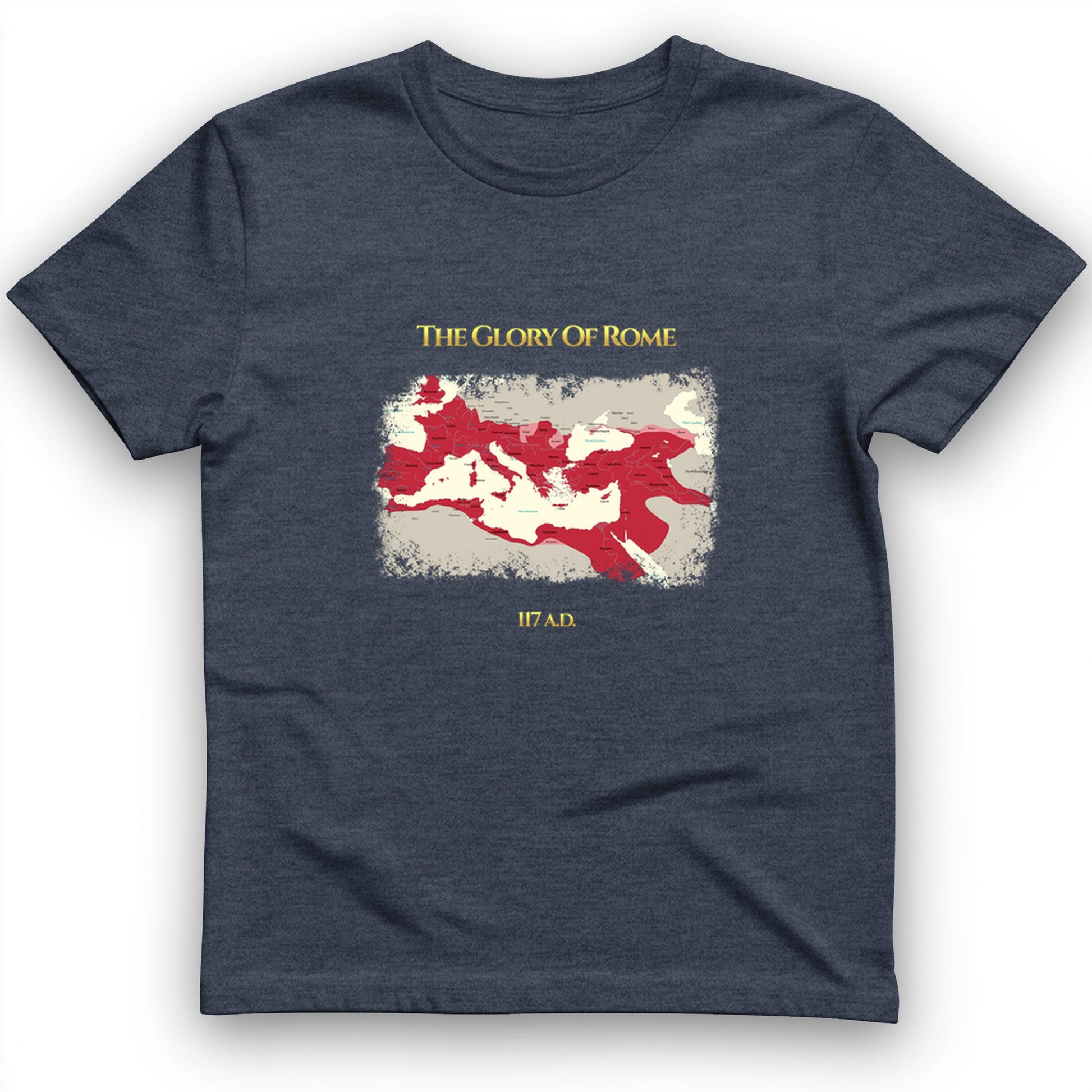Roman Empire Map T- Shirt