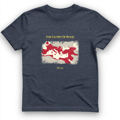 Roman Empire Map T- Shirt