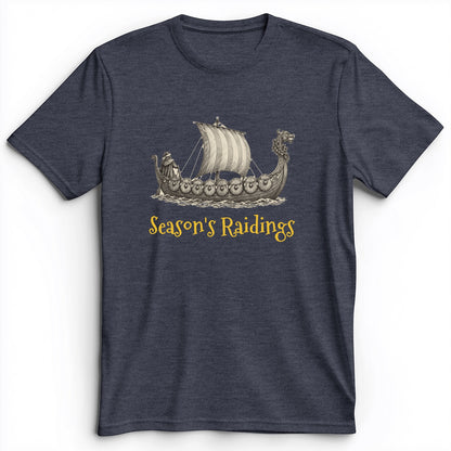 Seasons Raidings Viking Christmas Premium Tee