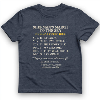 Shermans March To The Sea Holiday Tour 1864 T-Shirt