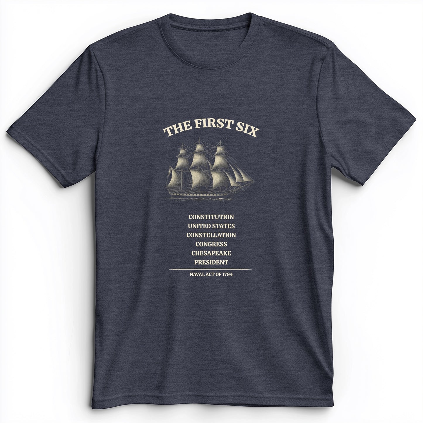 Six Frigates Premium Tee