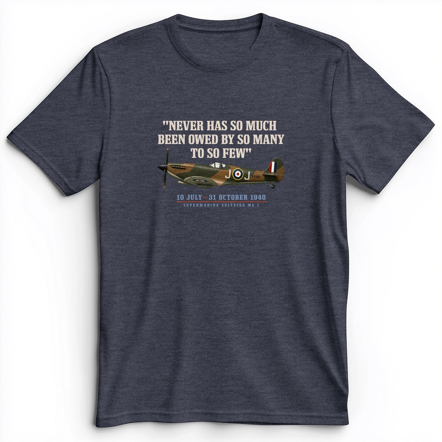 Spitfire So Few Quote Premium Tee