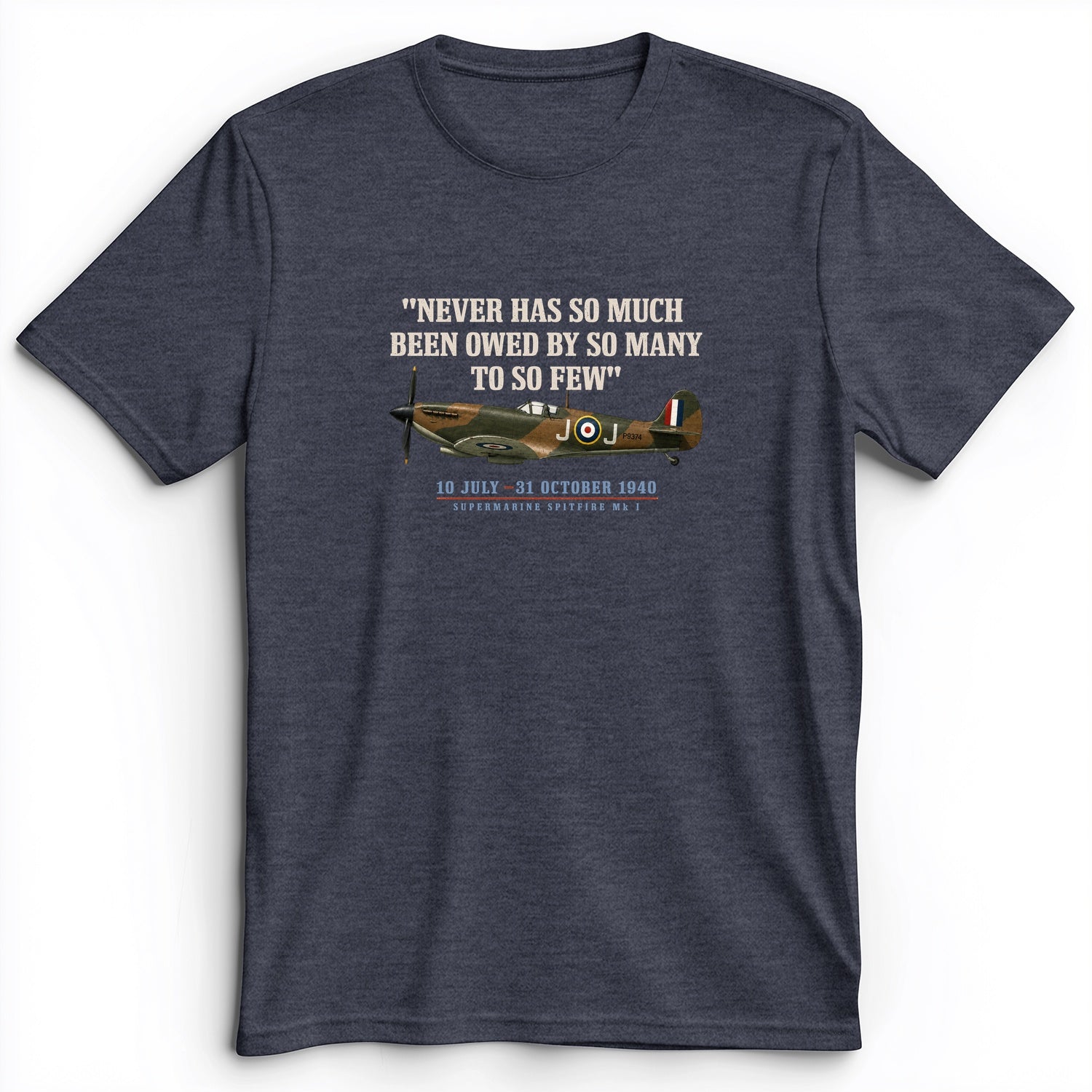 Spitfire So Few Quote Premium Tee
