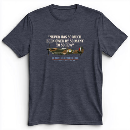 Spitfire So Few Quote Premium Tee