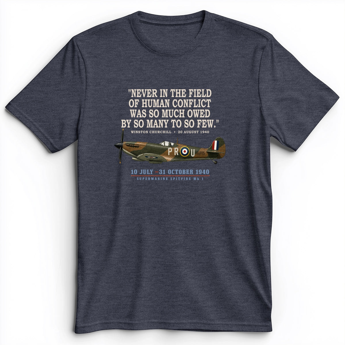 Spitfire So Few Quote Premium Tee