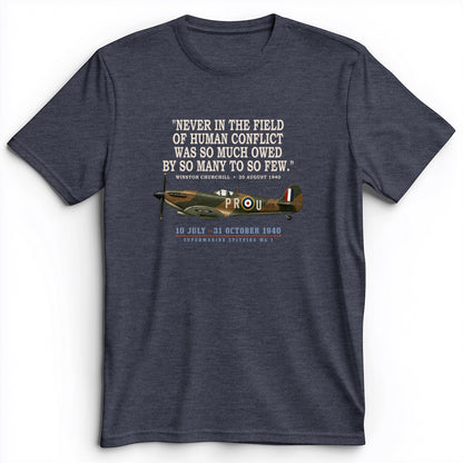 Spitfire So Few Quote Premium Tee
