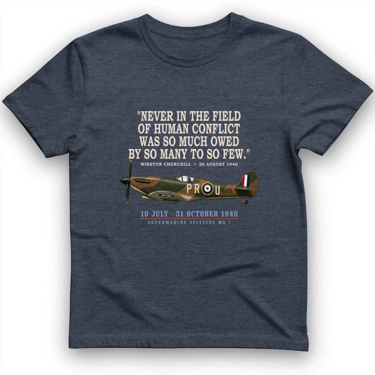 Spitfire So Few Quote T-Shirt