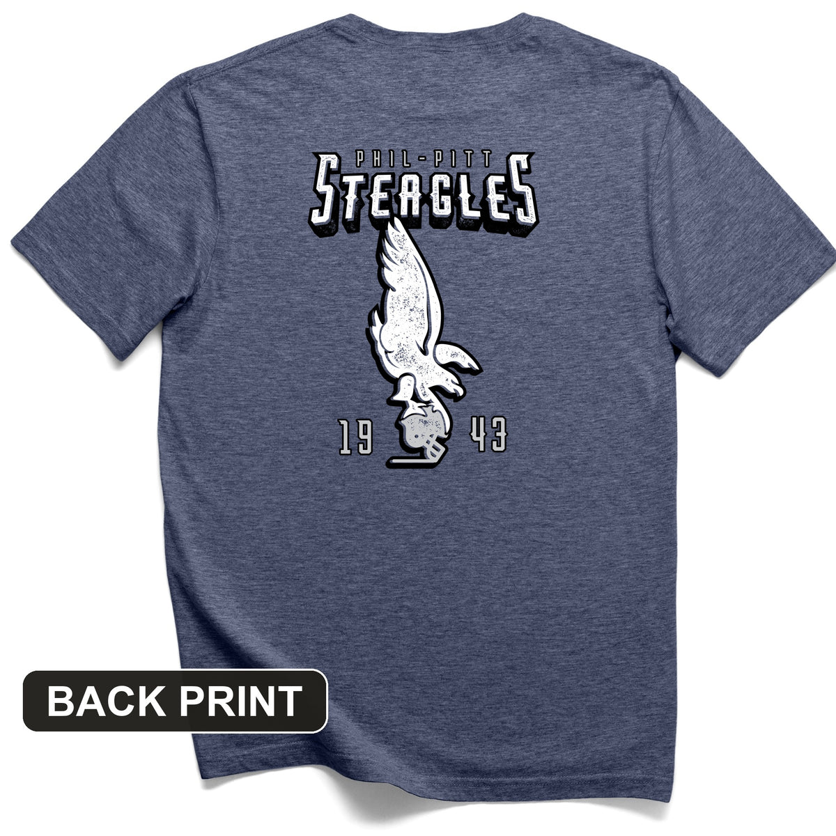Steagles Back Print T-Shirt