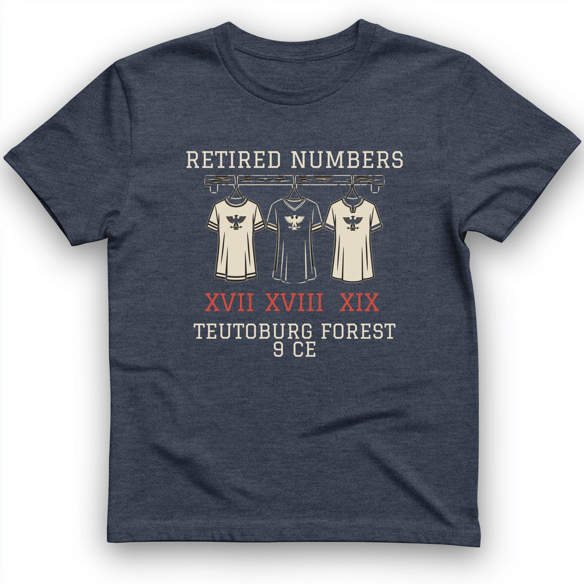 Teutoburg Retired Numbers T-Shirt