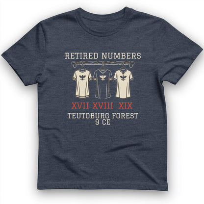 Teutoburg Retired Numbers T-Shirt