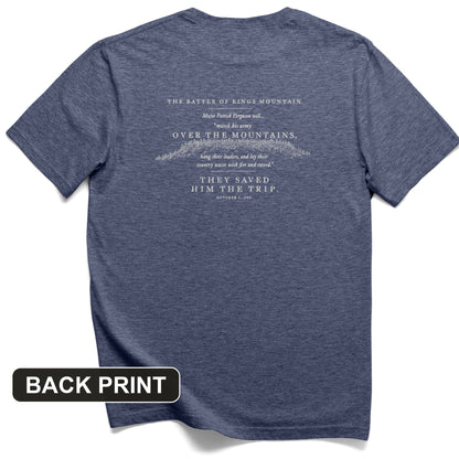 They Saved Him The Trip Back Print T-Shirt