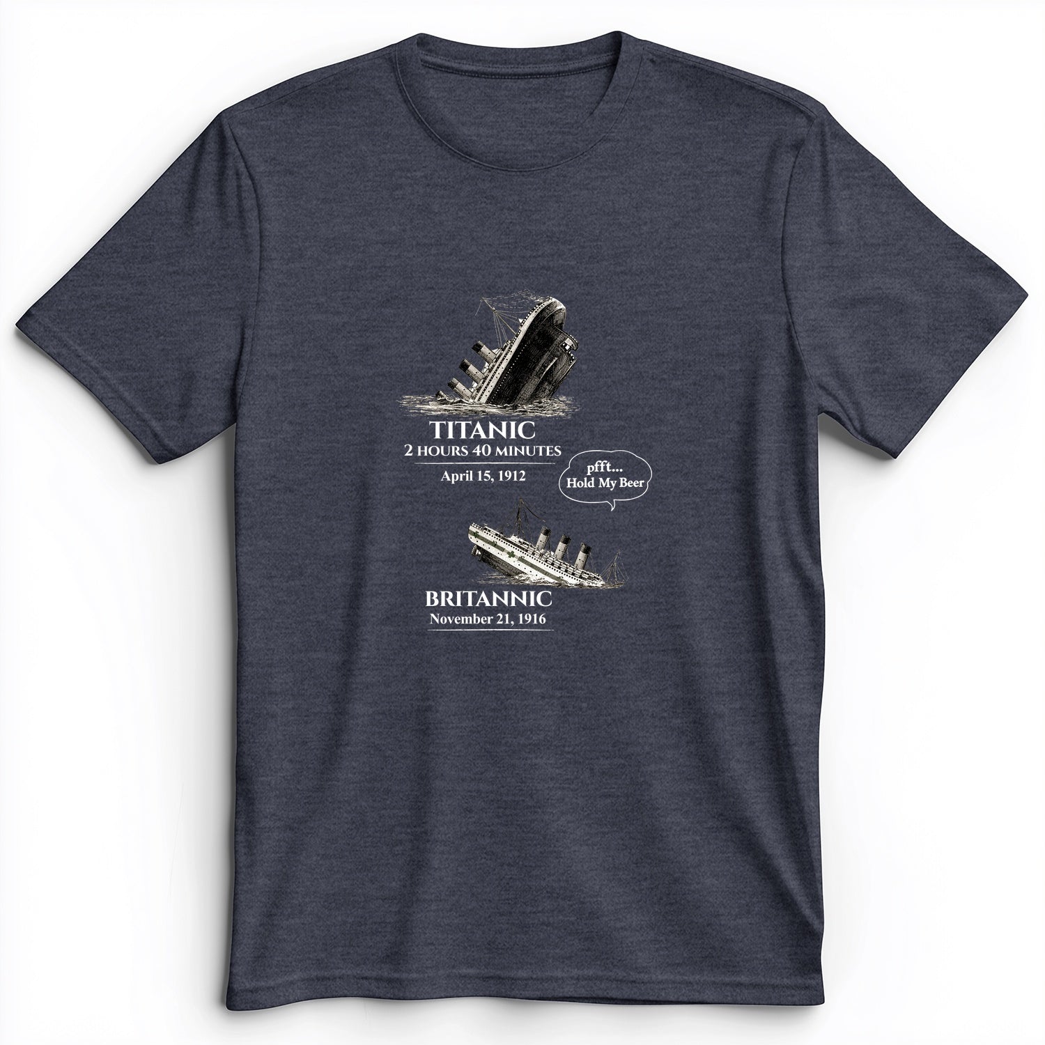 Titanic and Britannic Premium Tee