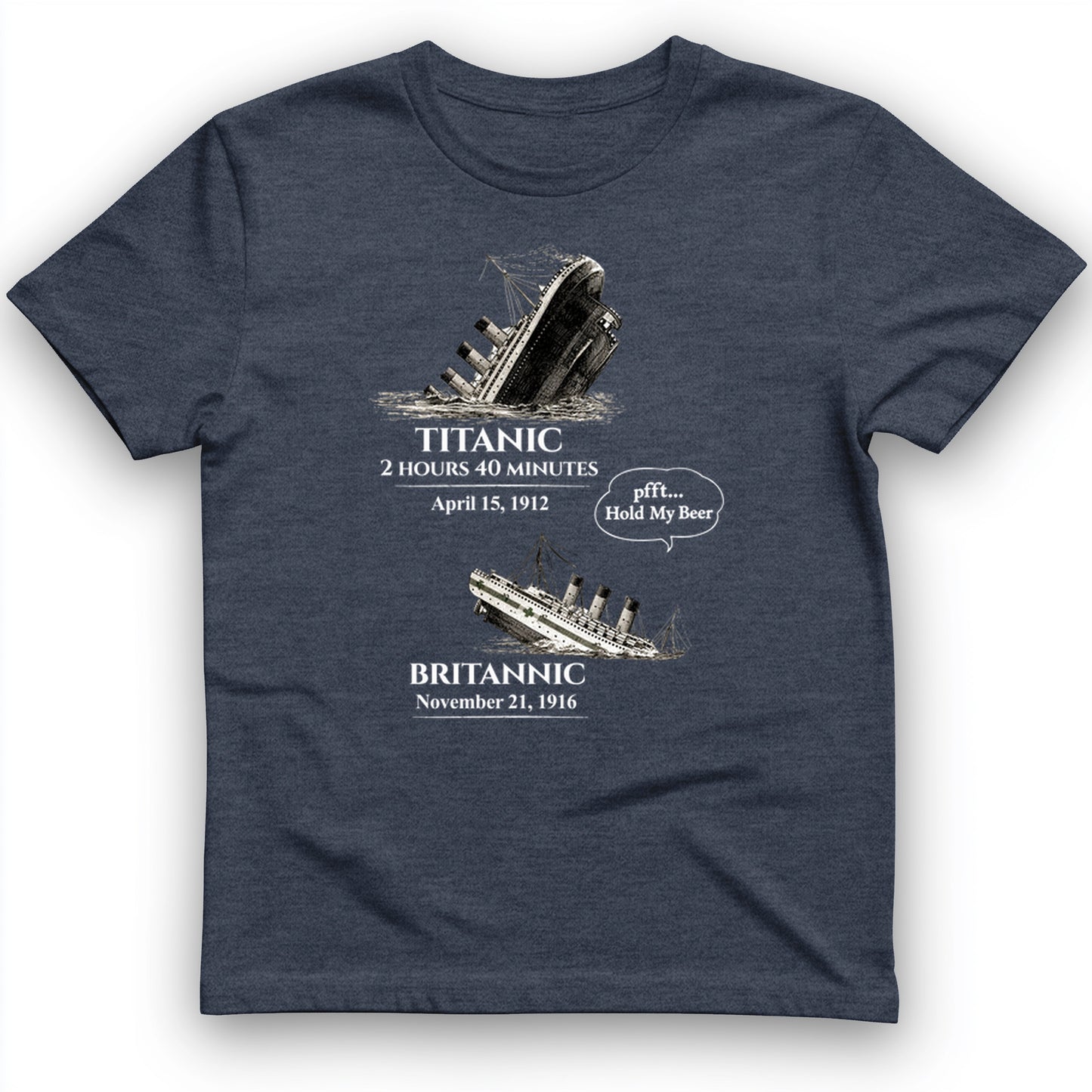 Titanic and Britannic T-Shirt