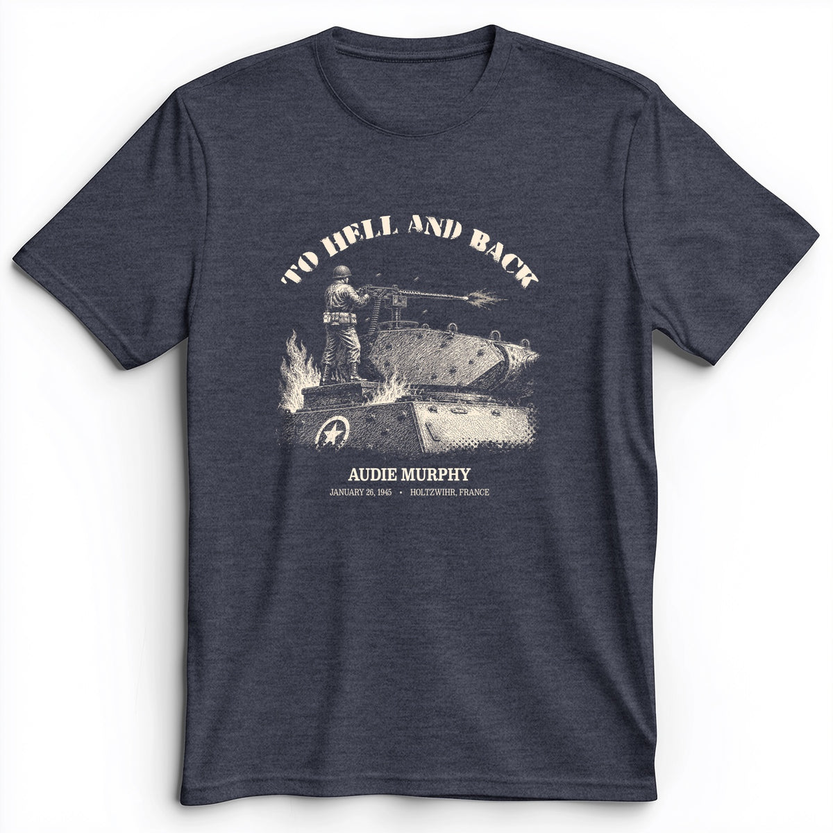To Hell And Back - Audie Murphy Premium Tee