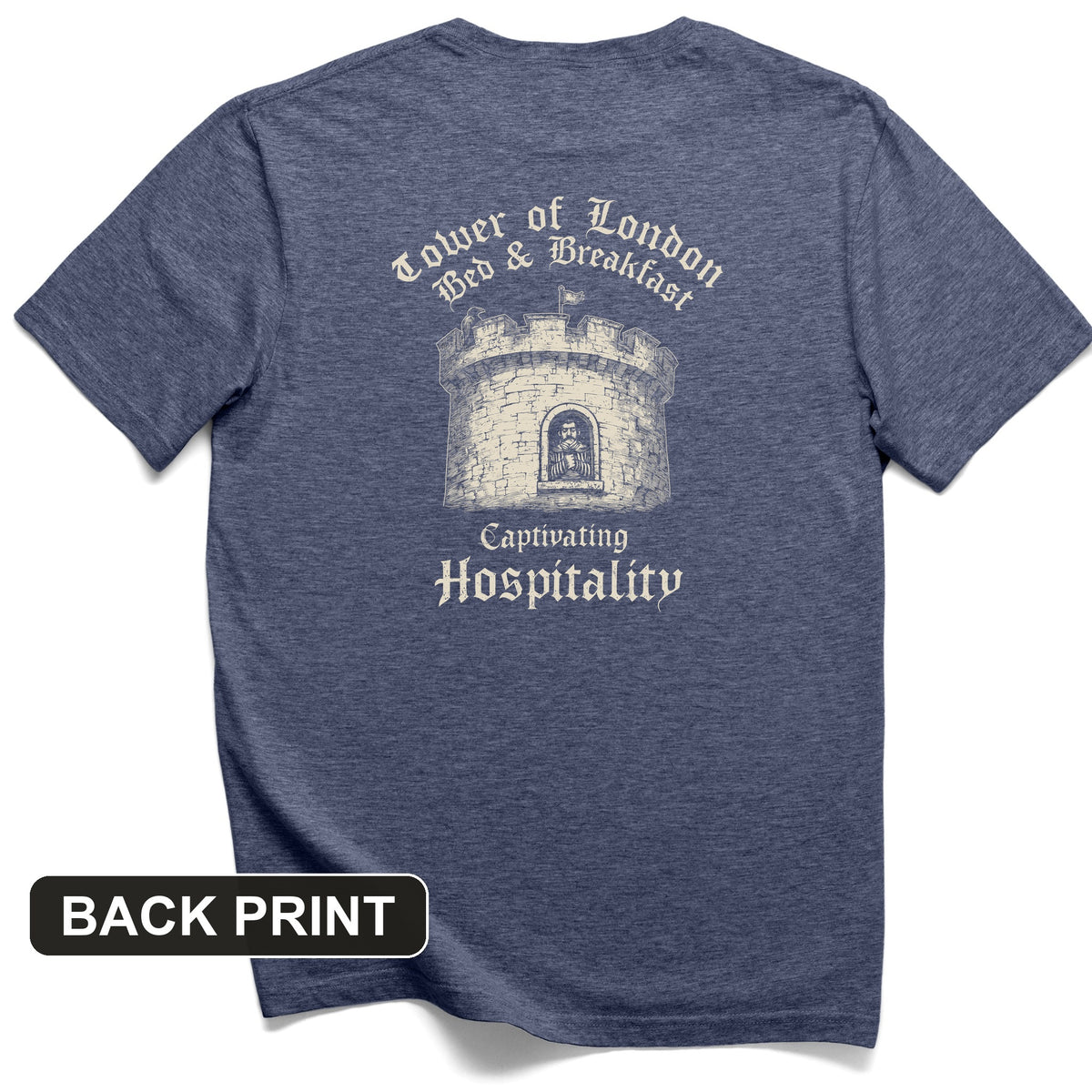 Tower of London Back Print T-Shirt