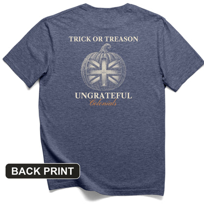 Trick Or Treason Back Print T-Shirt