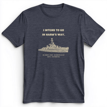 USS Johnston In Harms Way Premium Tee