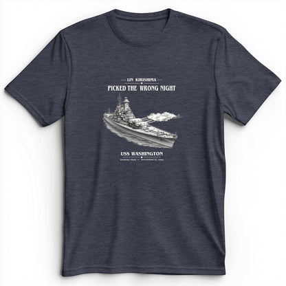USS Washington at Guadalcanal Premium Tee