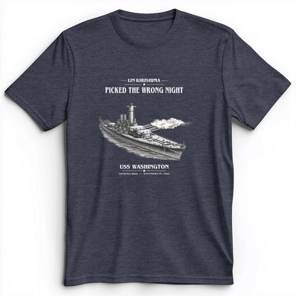 USS Washington at Guadalcanal Premium Tee