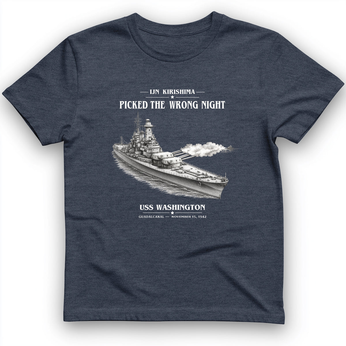 USS Washington at Guadalcanal T-Shirt