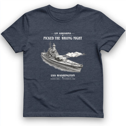 USS Washington at Guadalcanal T-Shirt