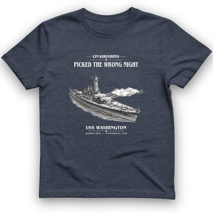 USS Washington at Guadalcanal T-Shirt