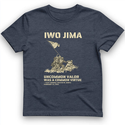 Uncommon Valor Iwo Jima T-Shirt