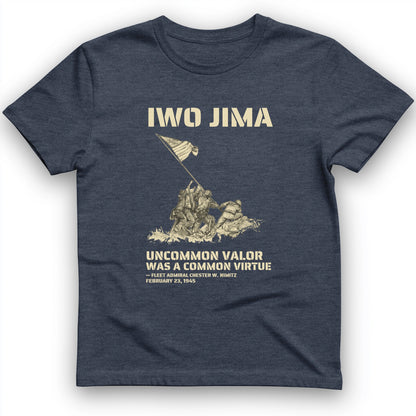 Uncommon Valor Iwo Jima T-Shirt