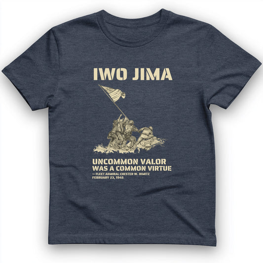 Uncommon Valor Iwo Jima T-Shirt
