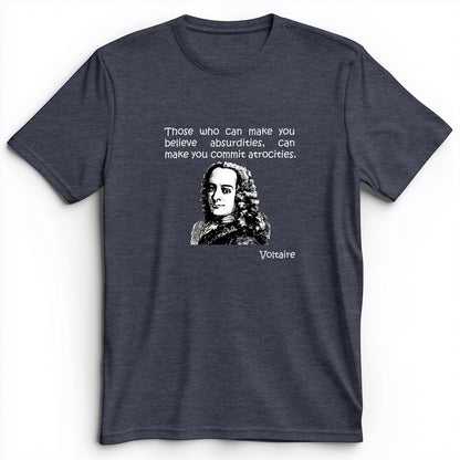 Voltaire Absurdities Premium Tee