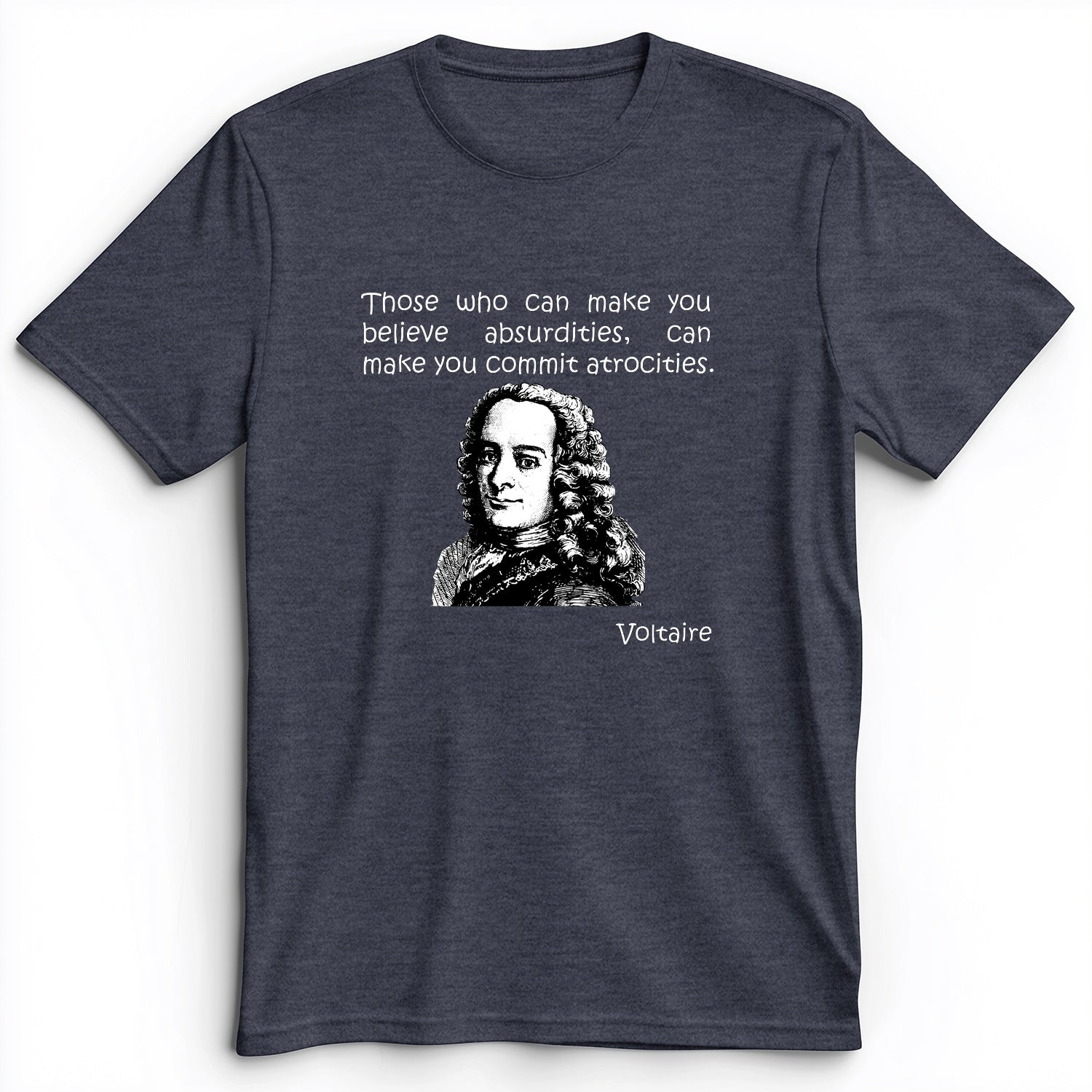 Voltaire Absurdities Premium Tee