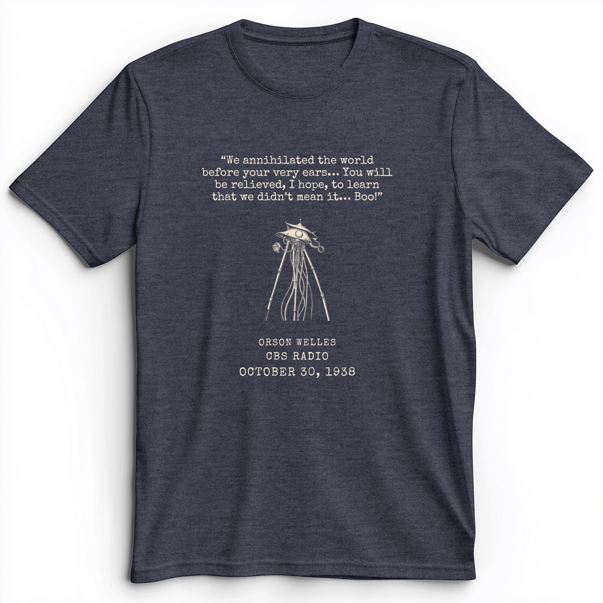 War Of The Worlds Boo Premium Tee