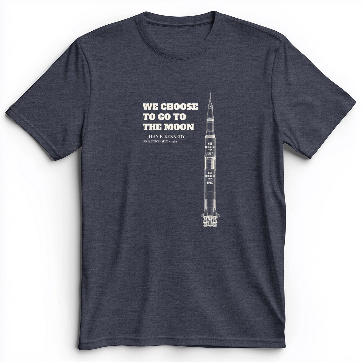 We Choose To Go To The Moon Premium Tee