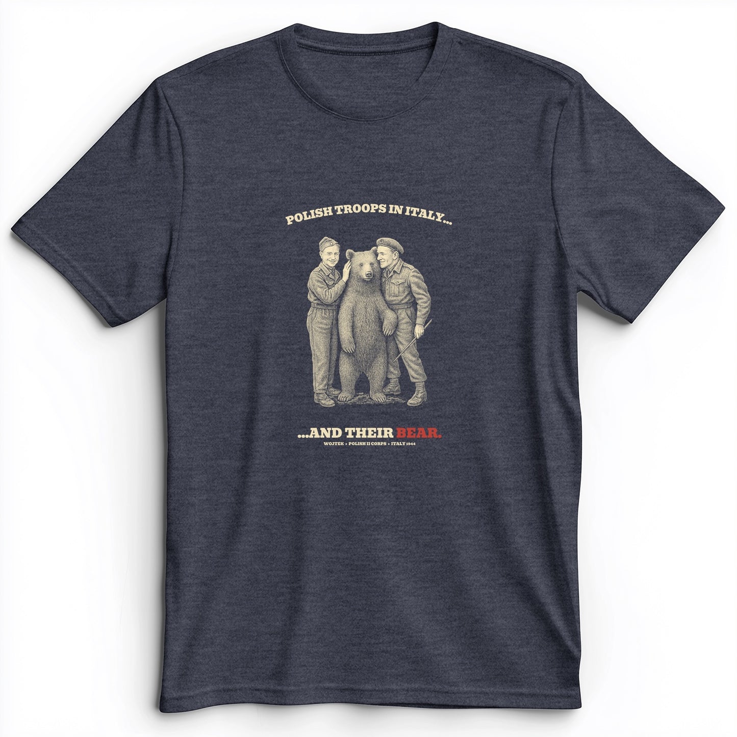 Wojtek Polish Troops Italy Premium Tee