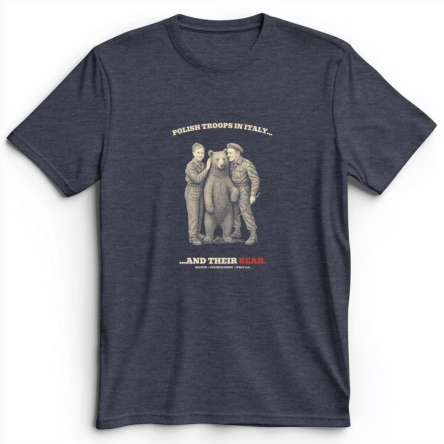 Wojtek Polish Troops Italy Premium Tee