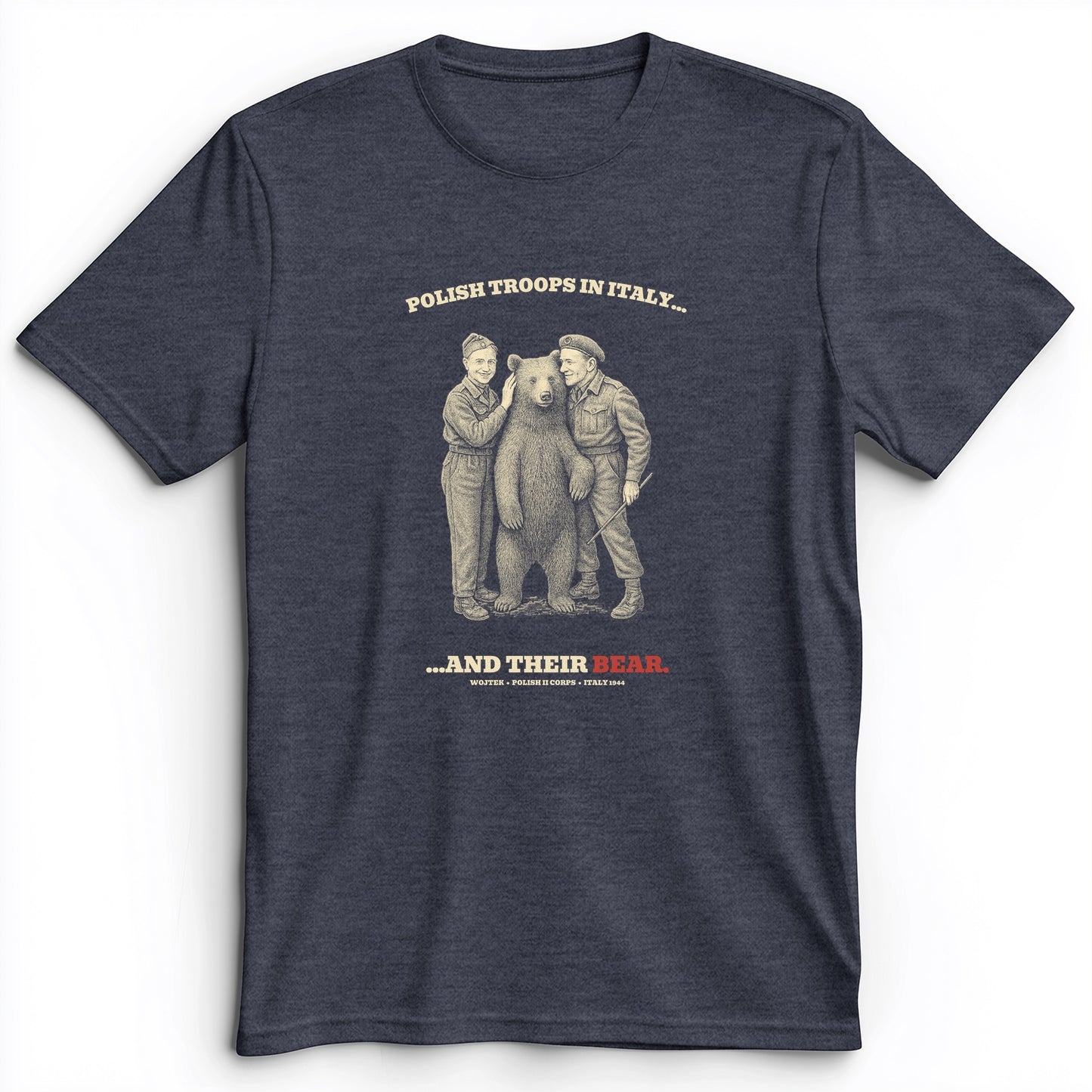 Wojtek Polish Troops Italy Premium Tee