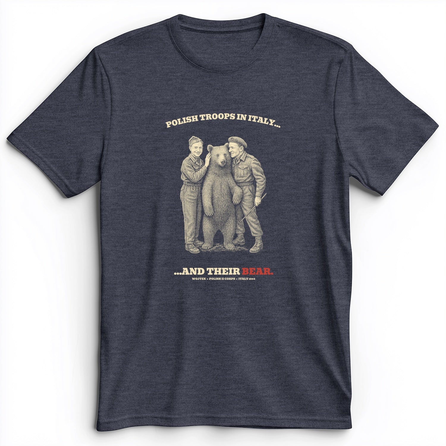Wojtek Polish Troops Italy Premium Tee