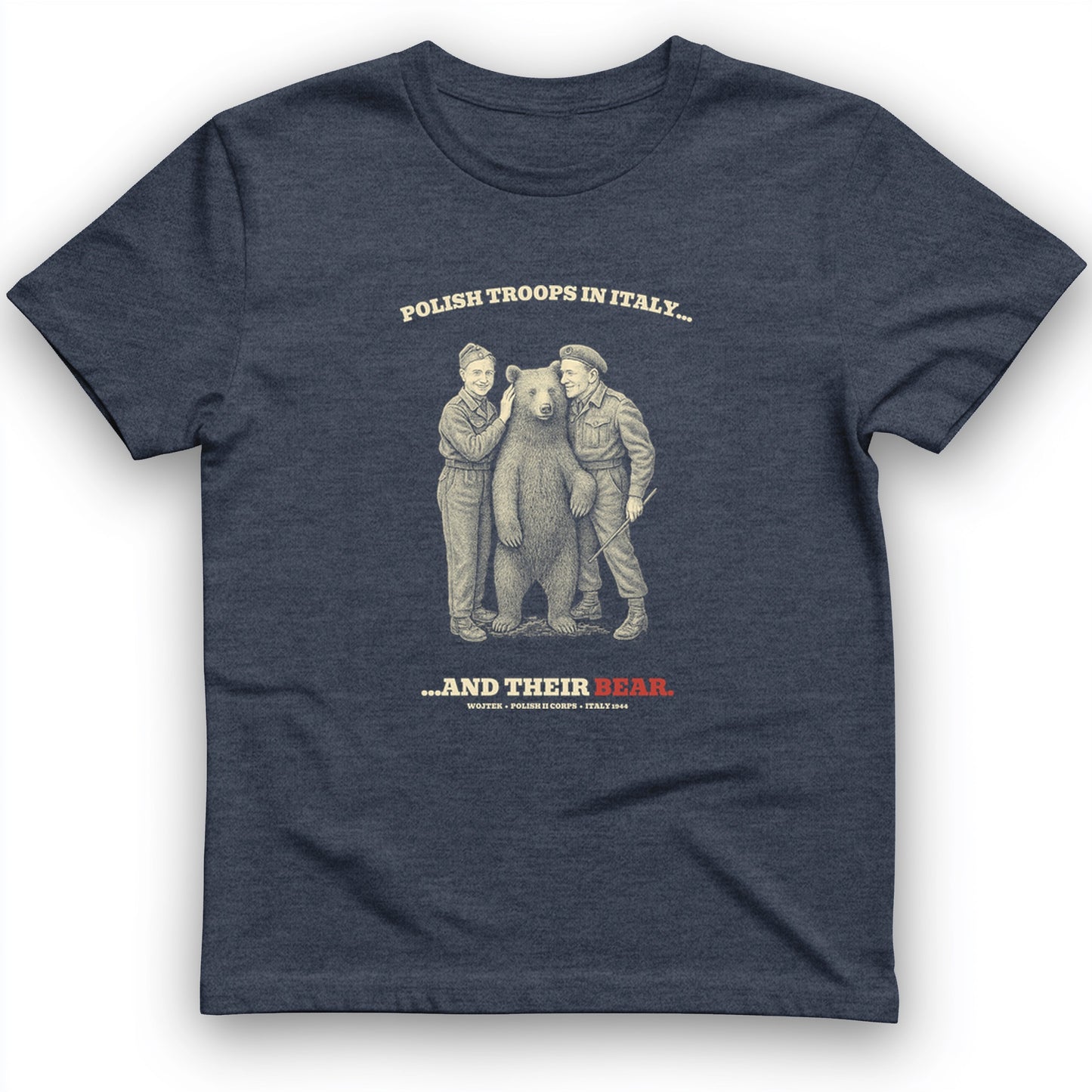 Wojtek Polish Troops Italy T-Shirt