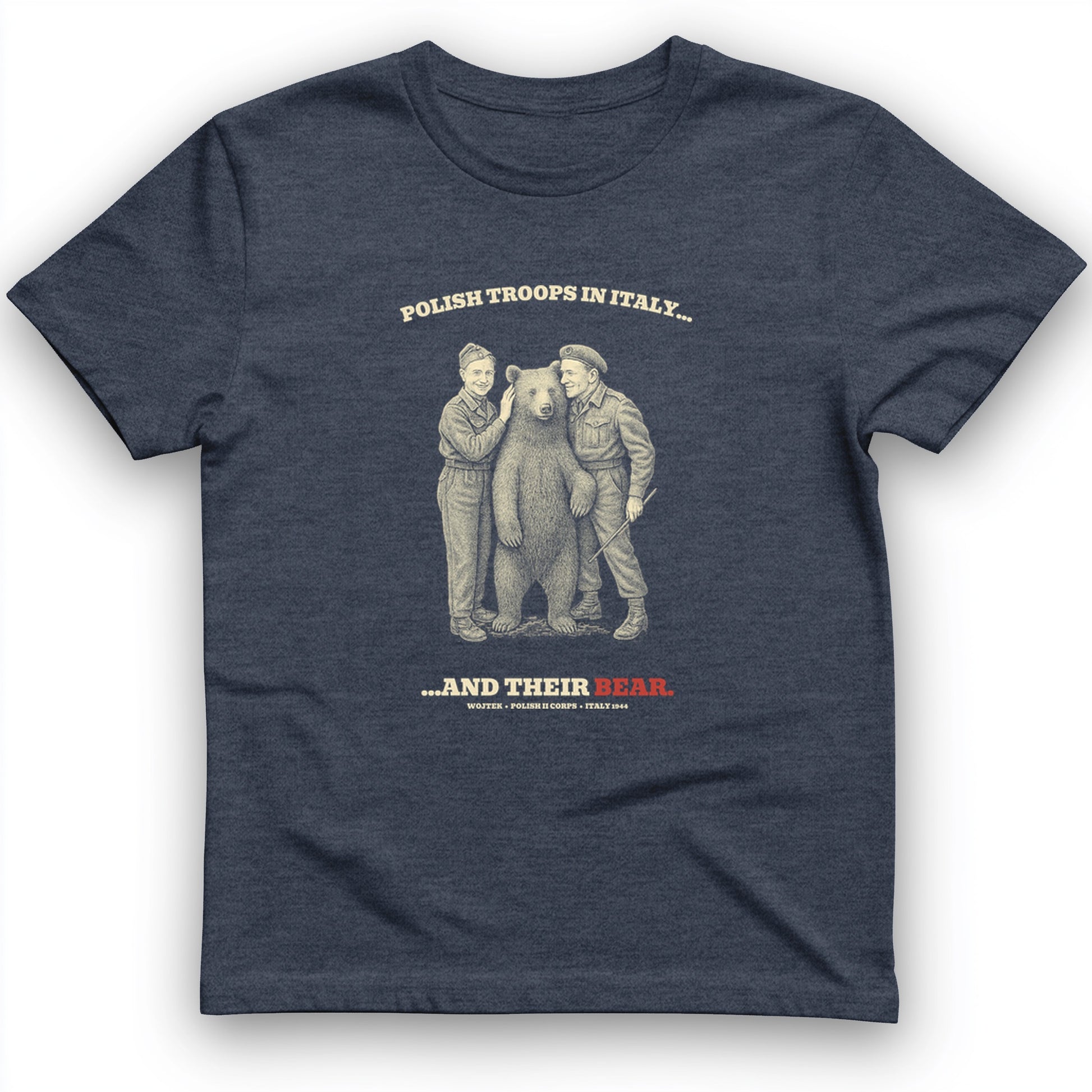 Wojtek Polish Troops Italy T-Shirt