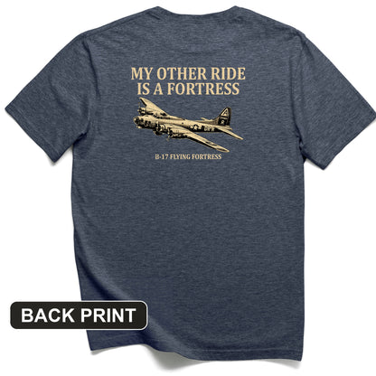 B-17 Back Print T-Shirt