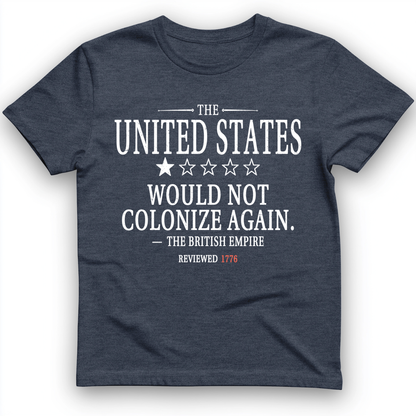 1 Star US T-Shirt Heather Navy / S