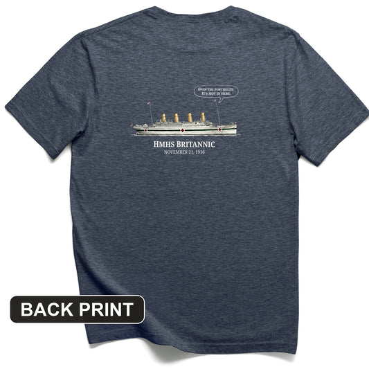 Britannic Back Print T-Shirt