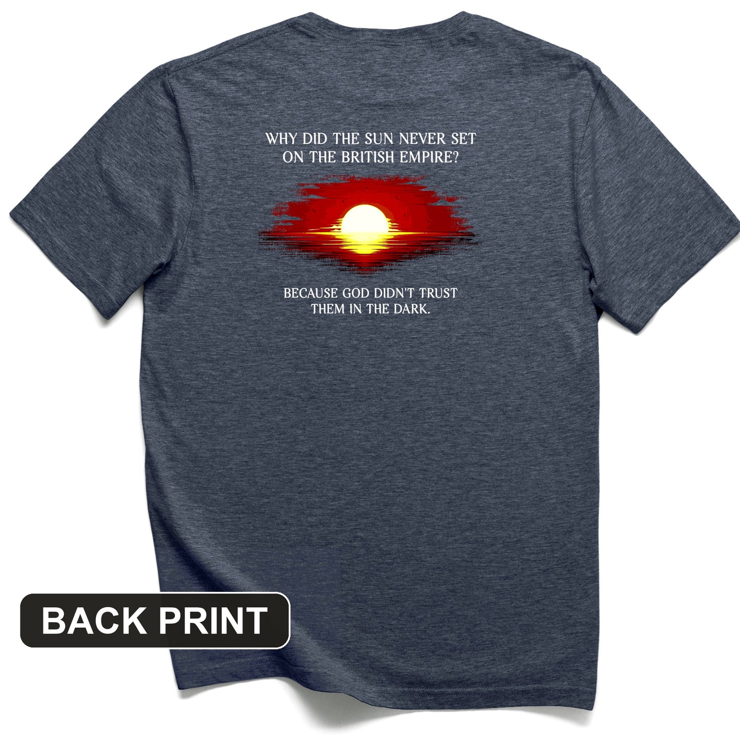British Empire Back Print T-Shirt