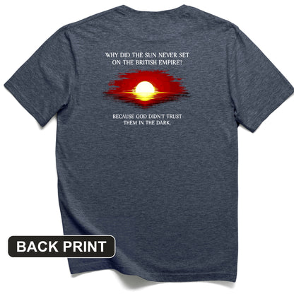 British Empire Back Print T-Shirt