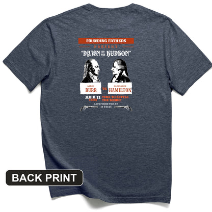 Burr vs Hamilton Back Print T-Shirt