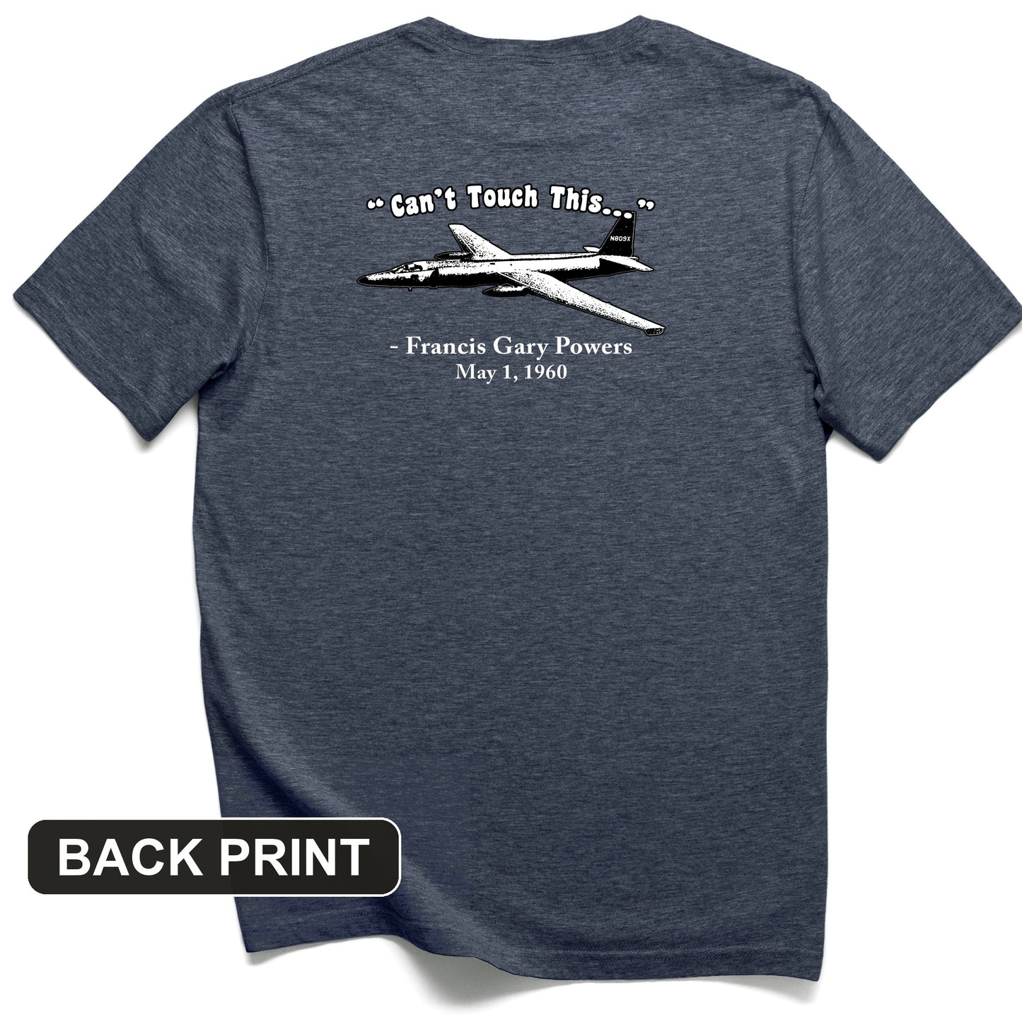 Can't Touch This Back Print T-Shirt