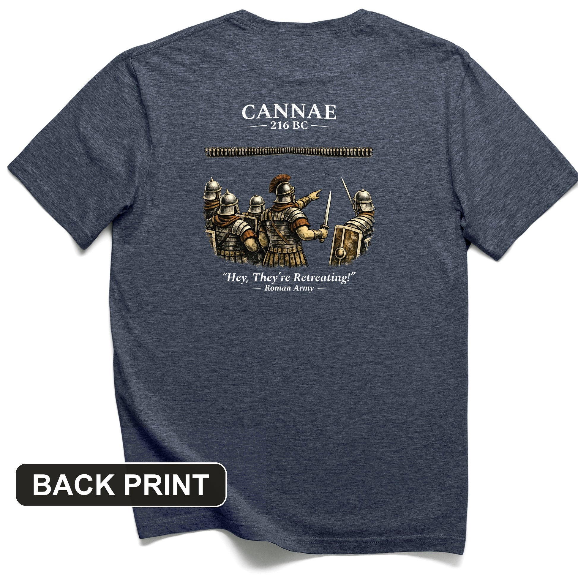 Cannae Back Print T-Shirt