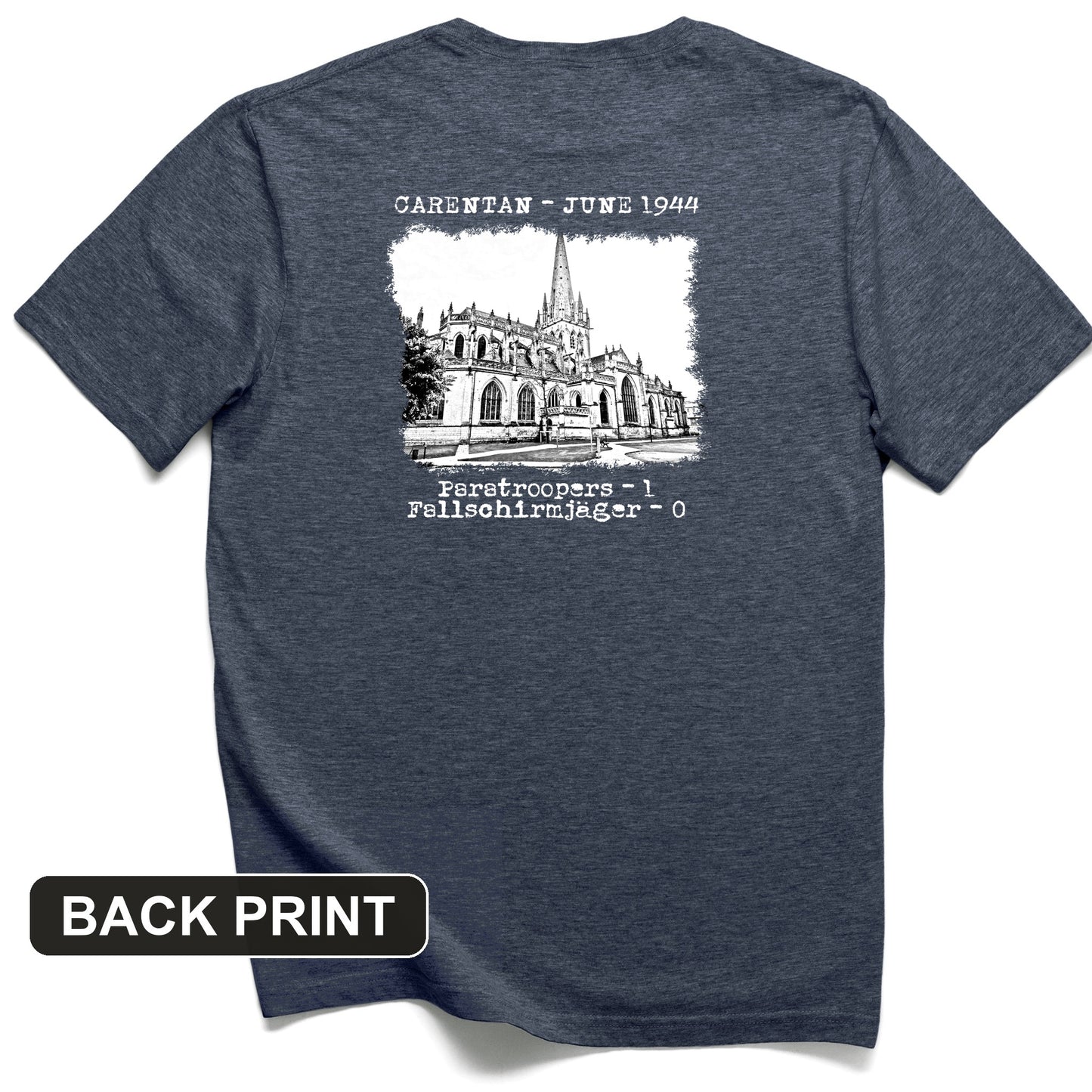 Carentan Back Print T-Shirt