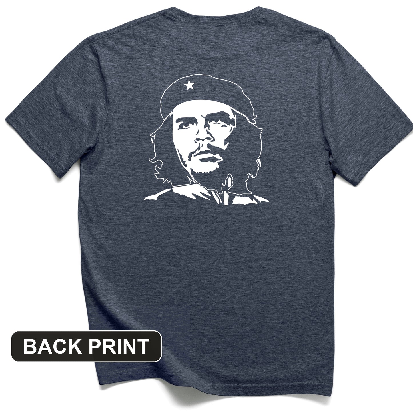 Che Guevara B&W Back Print T-Shirt